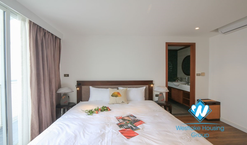 A beautiful 3 bedroom apartment for rent in Dao tan, Ba dinh